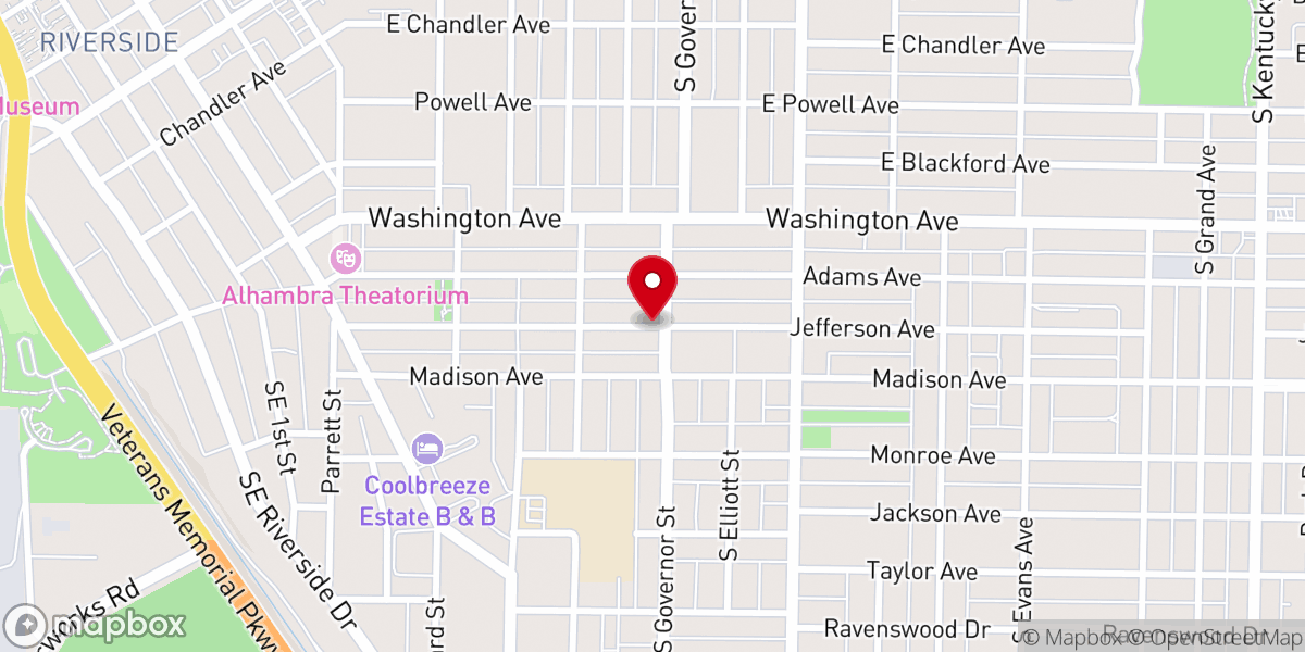 Map showing location of Mighty Wave Ministries International Inc