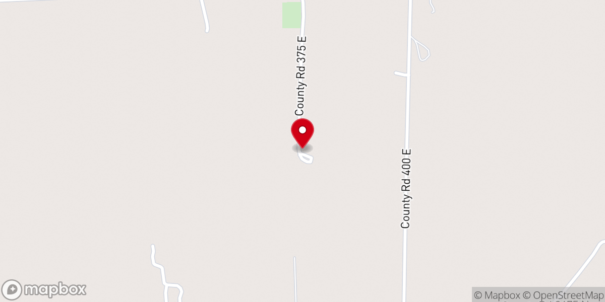 Map showing location of West Antioch General Baptist