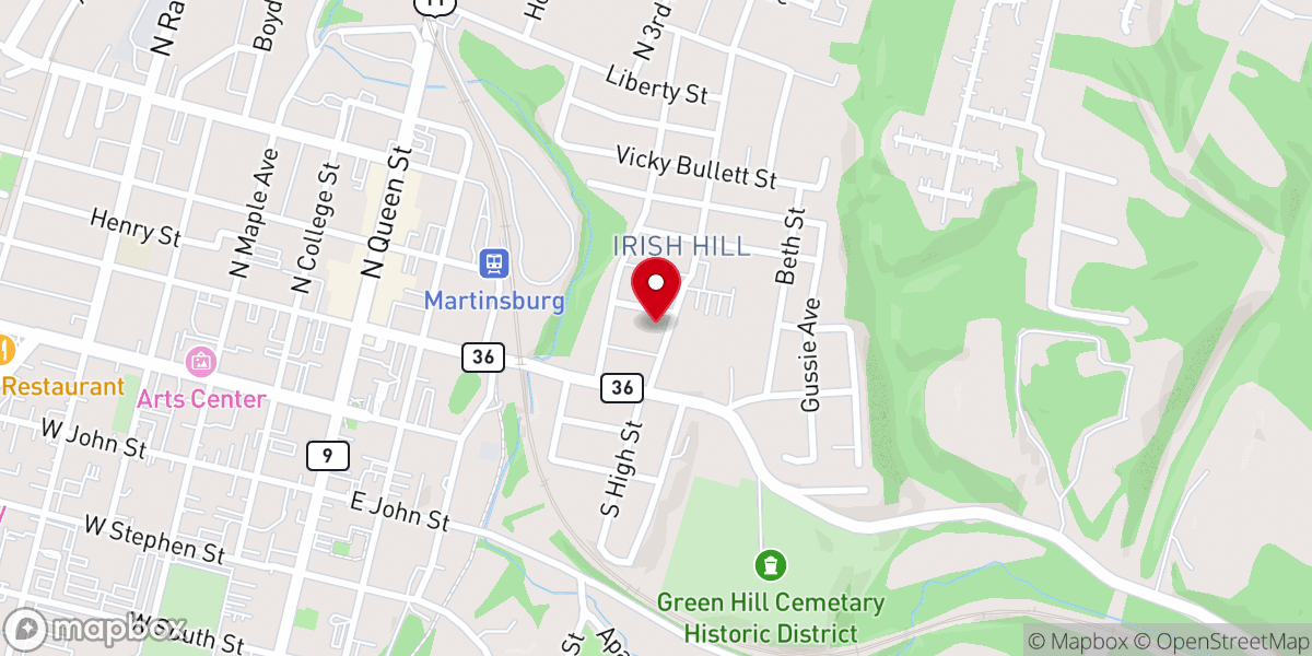 Map showing location of Kingdom Purpose Deliverence