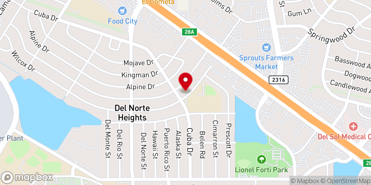 Map showing location of Grace Chapel