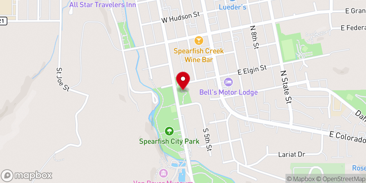 Map showing location of Indian Springs