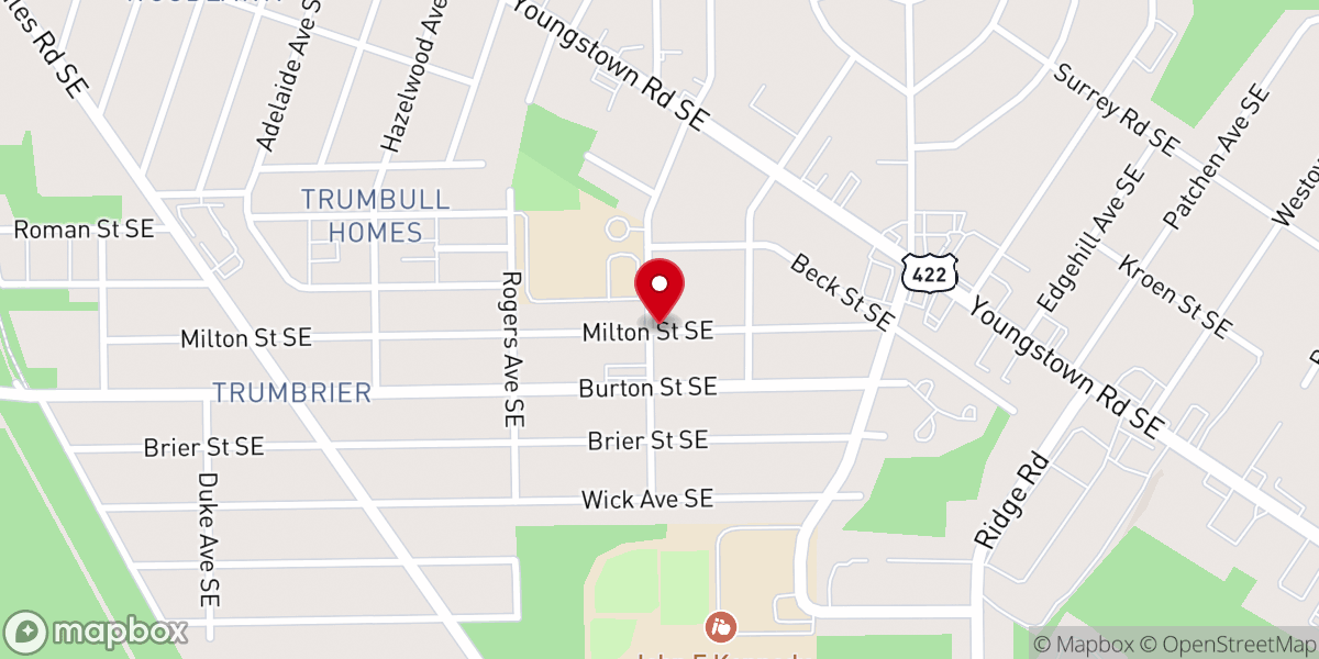 Map showing location of Bethesda Church of the Living God