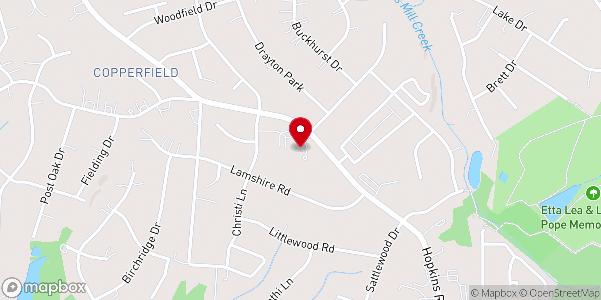 Map showing location of Grace Kernersville, PCA