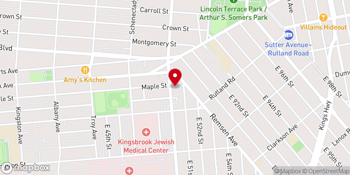 Map showing location of Word for Victory Assembly Inc
