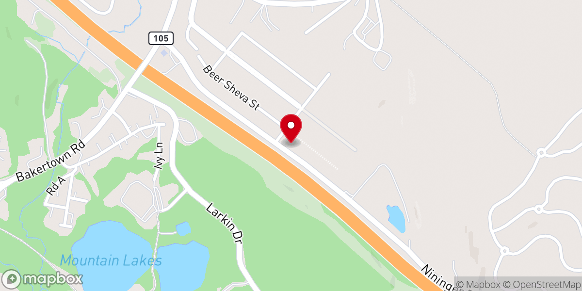 Map showing location of Congregation Chasdi Akiva Hers