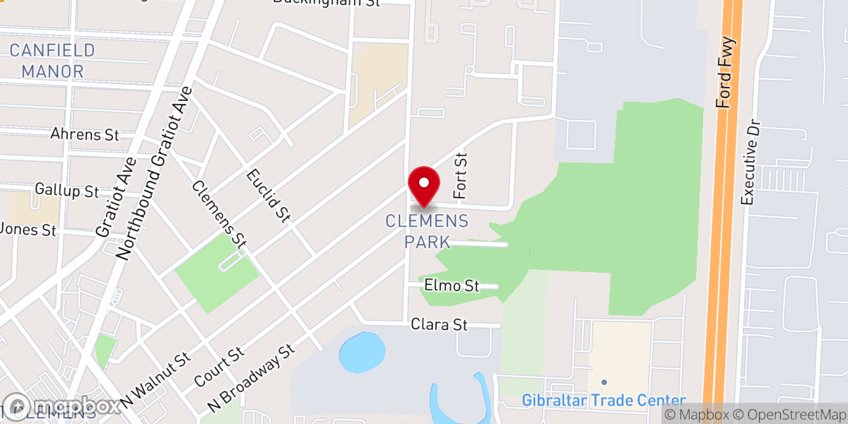 Map showing location of Church of the Living God