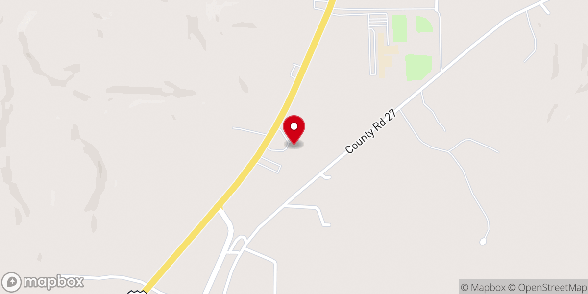 Map showing location of Sacred Heart Catholic Church