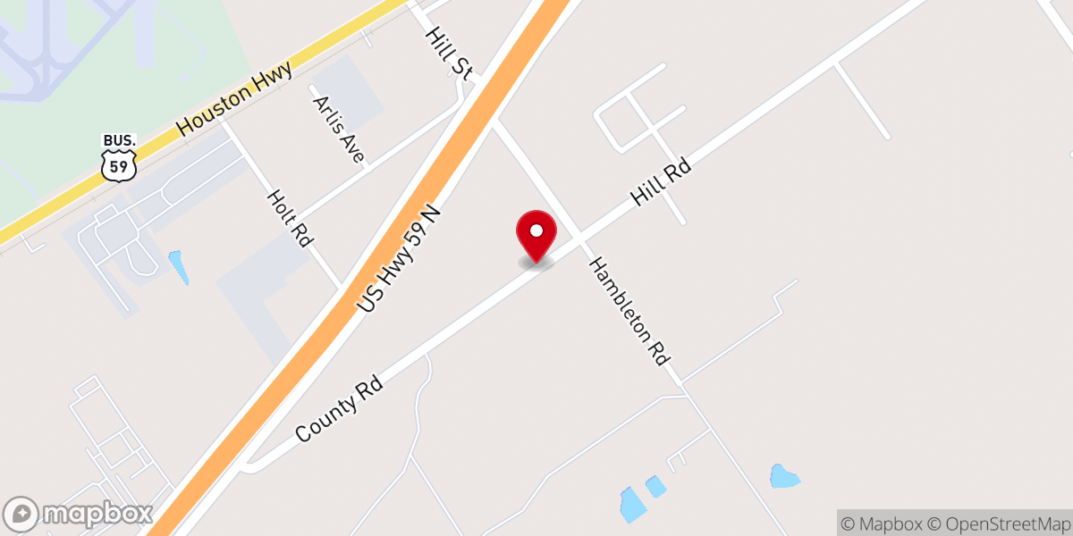 Map showing location of Victoria Mennonite Church