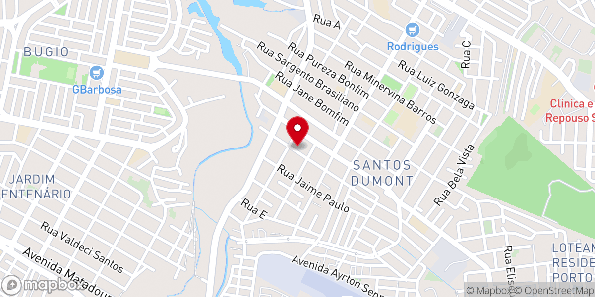 Map showing location of Igreja Pentecostal Jesus Cristo o Bom Pastor