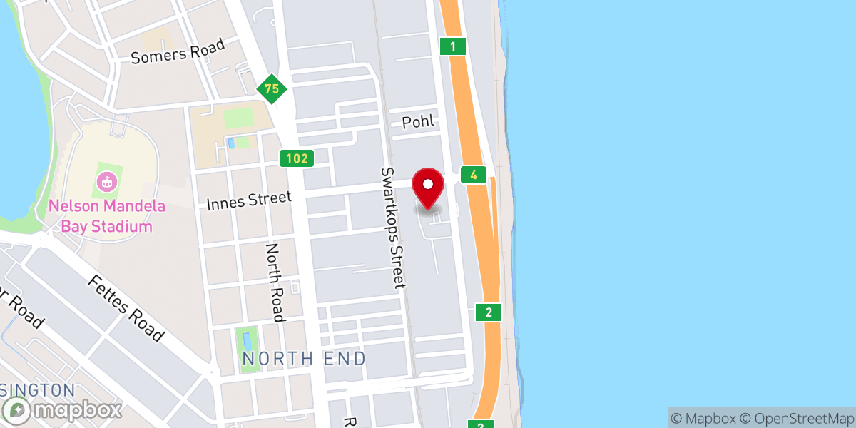 Map showing location of Father's House Church