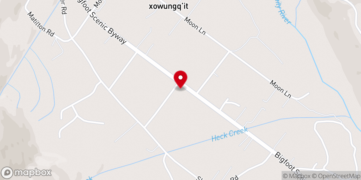 Map showing location of New Life Church