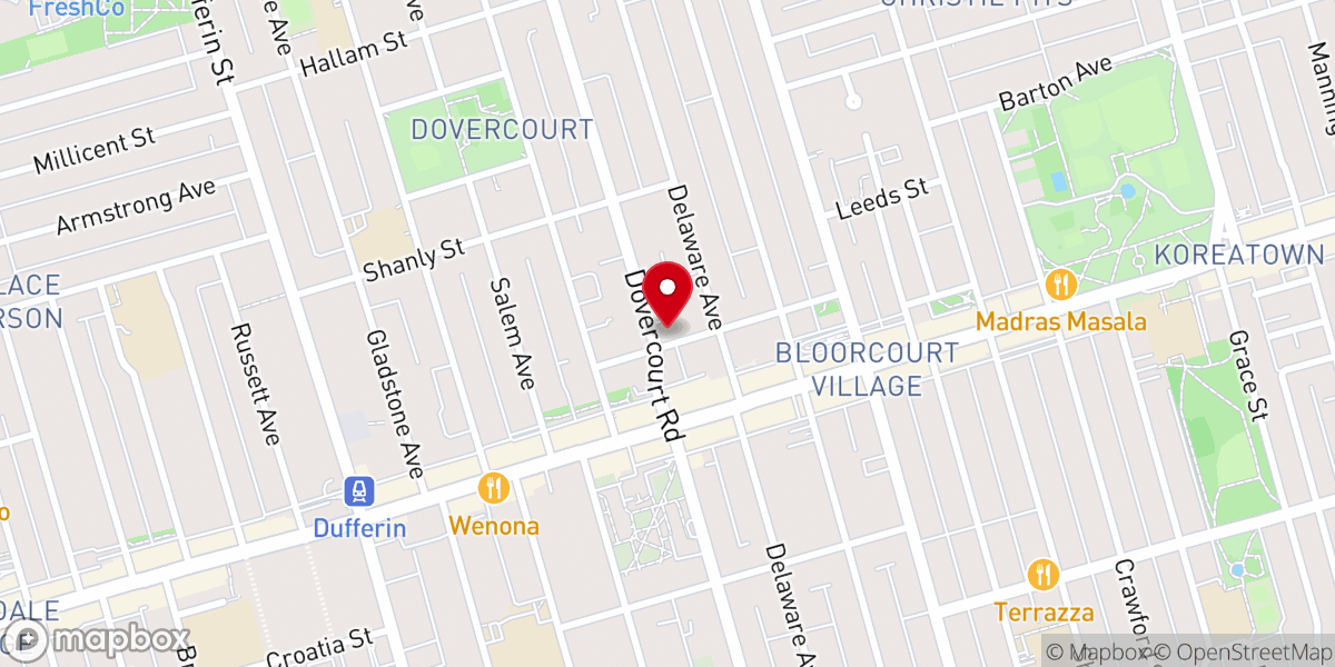 Map showing location of The Salvation Army