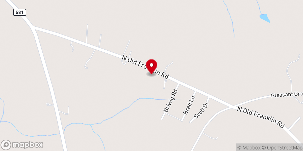 Map showing location of Lifeline Christian Center