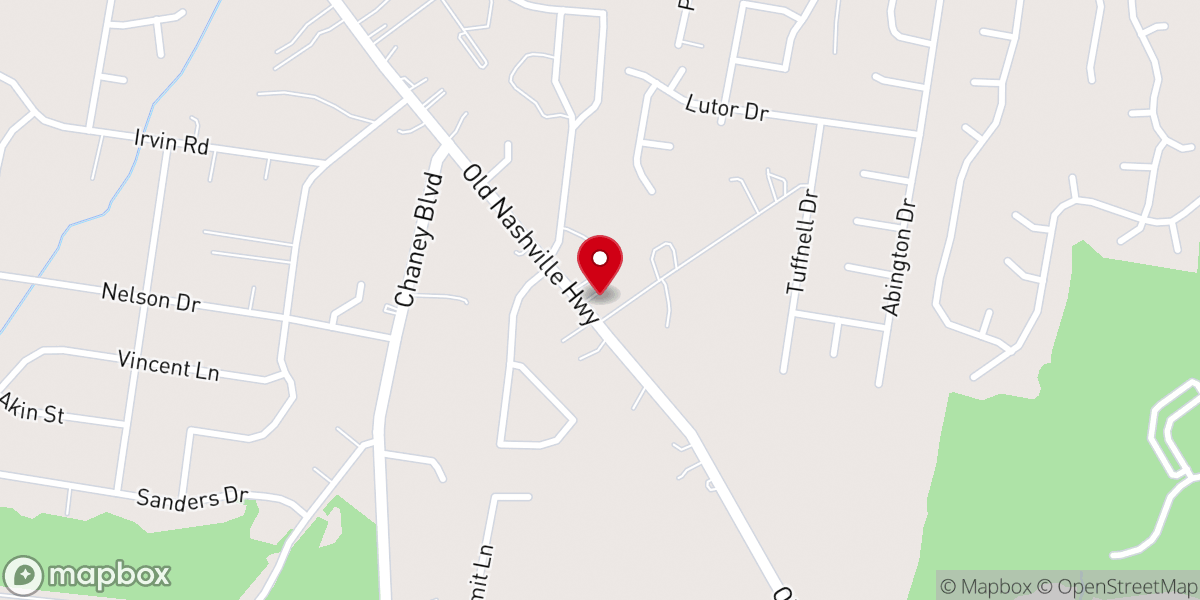 Map showing location of Graceway Church