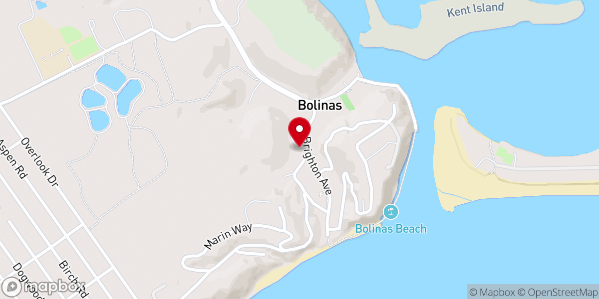 Map showing location of St Aidan's Episcopal Church