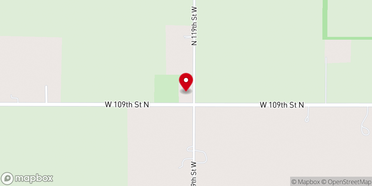 Map showing location of Pleasant Valley Church