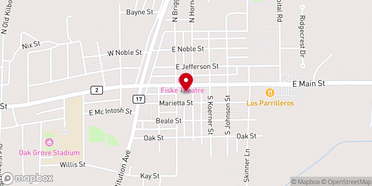 Map showing location of west carroll sheriff
