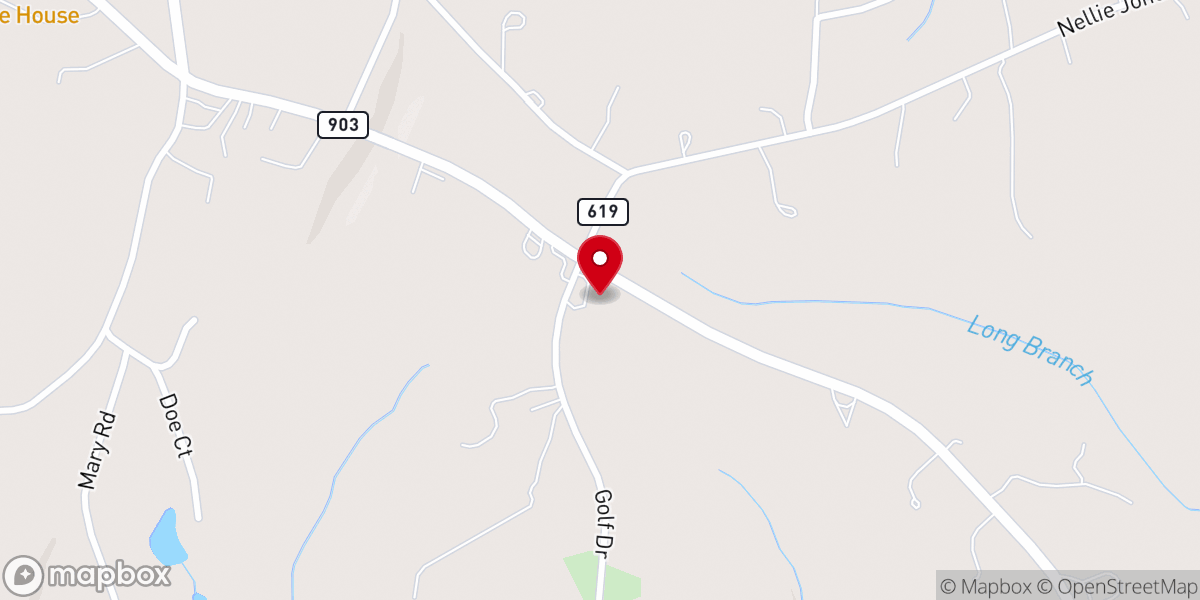 Map showing location of St Mark's Episcopal Church