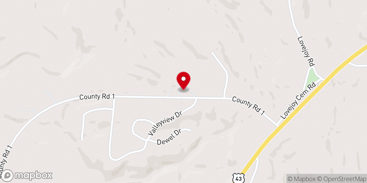 Map showing location of The Church of Jesus Christ of Latter-day Saints