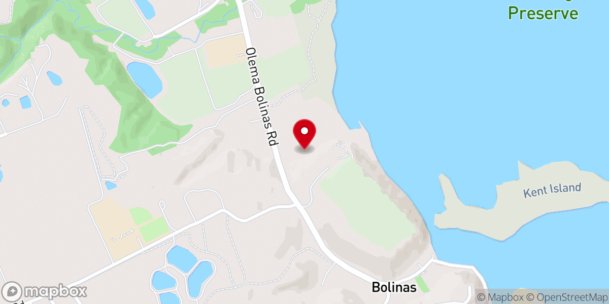 Map showing location of The Peace Barn