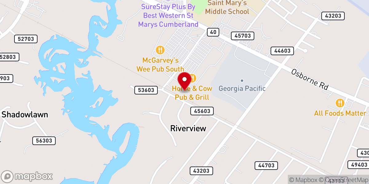 Map showing location of KingsBay Cinemas9