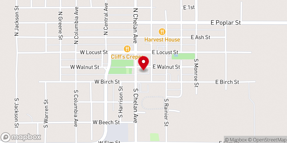 Map showing location of United Lutheran Church