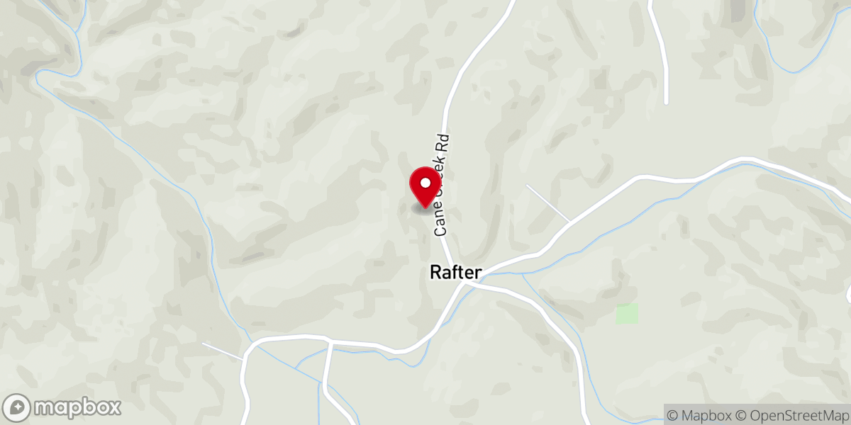 Map showing location of Macedonia Baptist Church