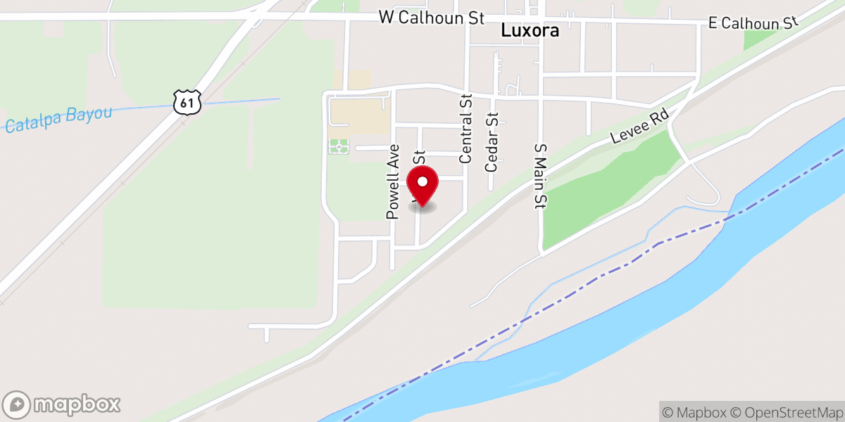 Map showing location of LightHouse Prayer Temple - Food Distribution Center