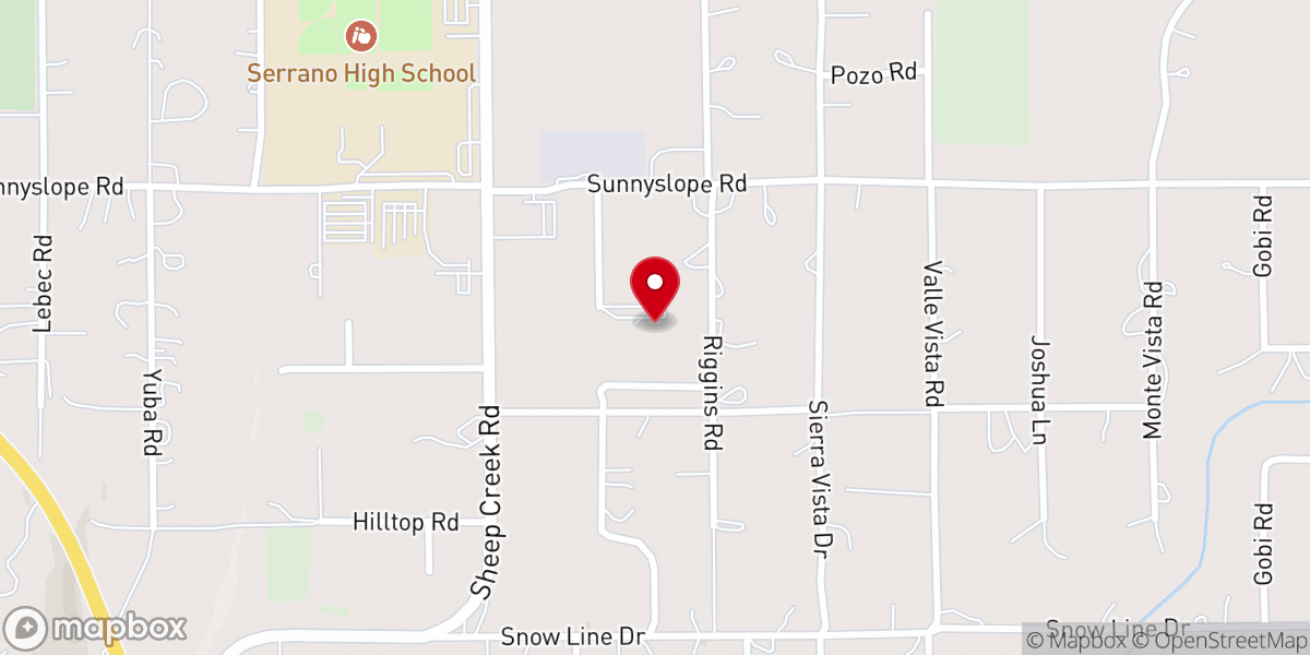 Map showing location of Revival Church Phelan