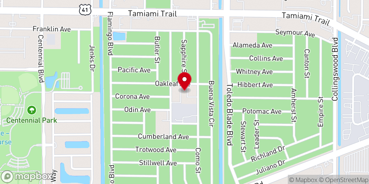 Map showing location of Eglise Eben-ezer De La Pentecostal Inc