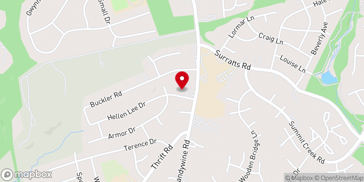 Map showing location of Love Fellowship Christian