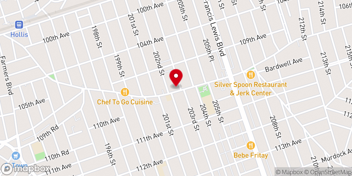 Map showing location of New Mt Zion Pentecostal Church