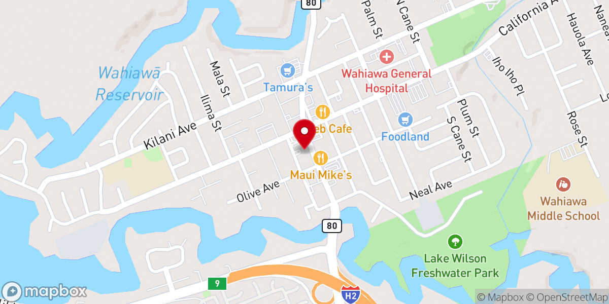 Map showing location of Surfers Church