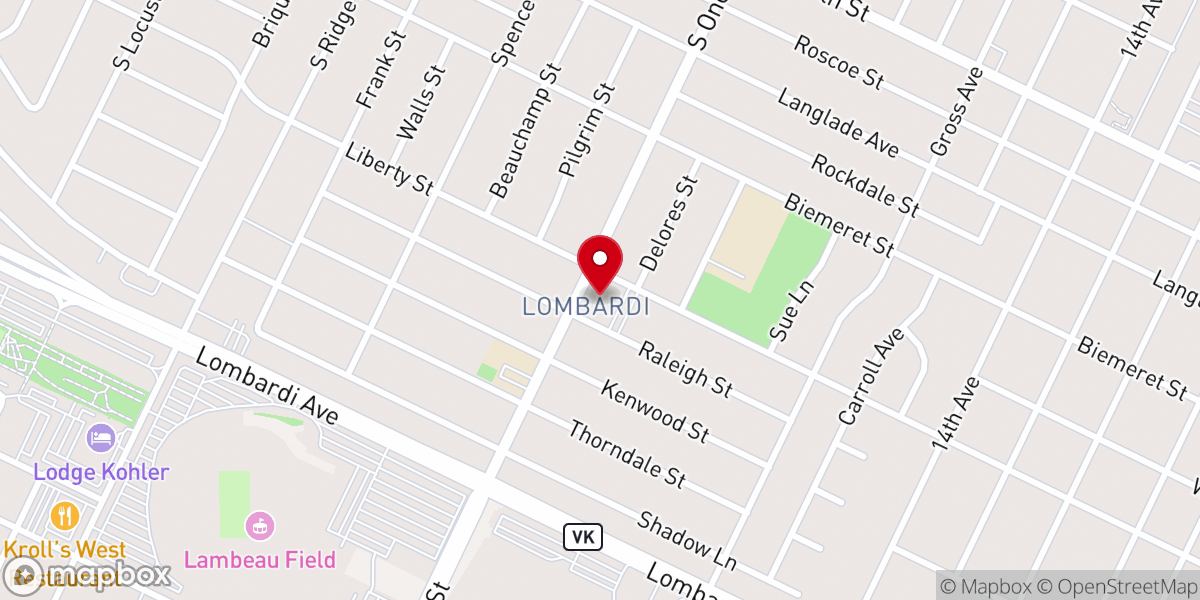Map showing location of Moravian Church