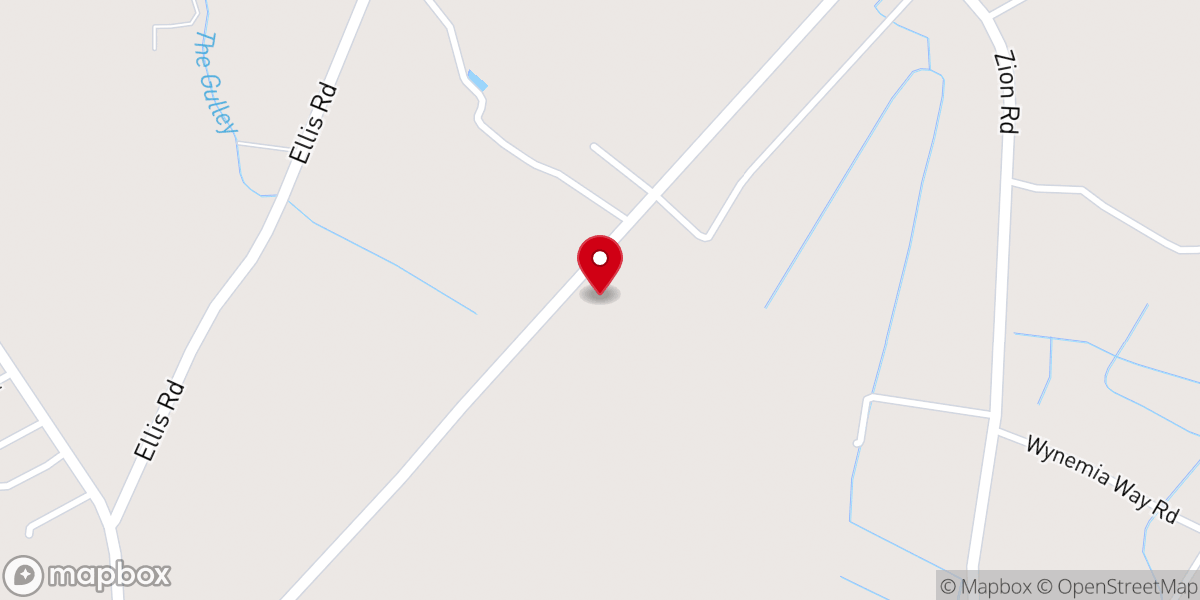 Map showing location of House of God Zion Church