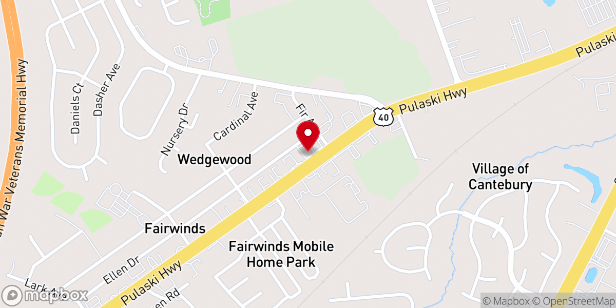 Map showing location of Church of the Rock Ministries Incorporated
