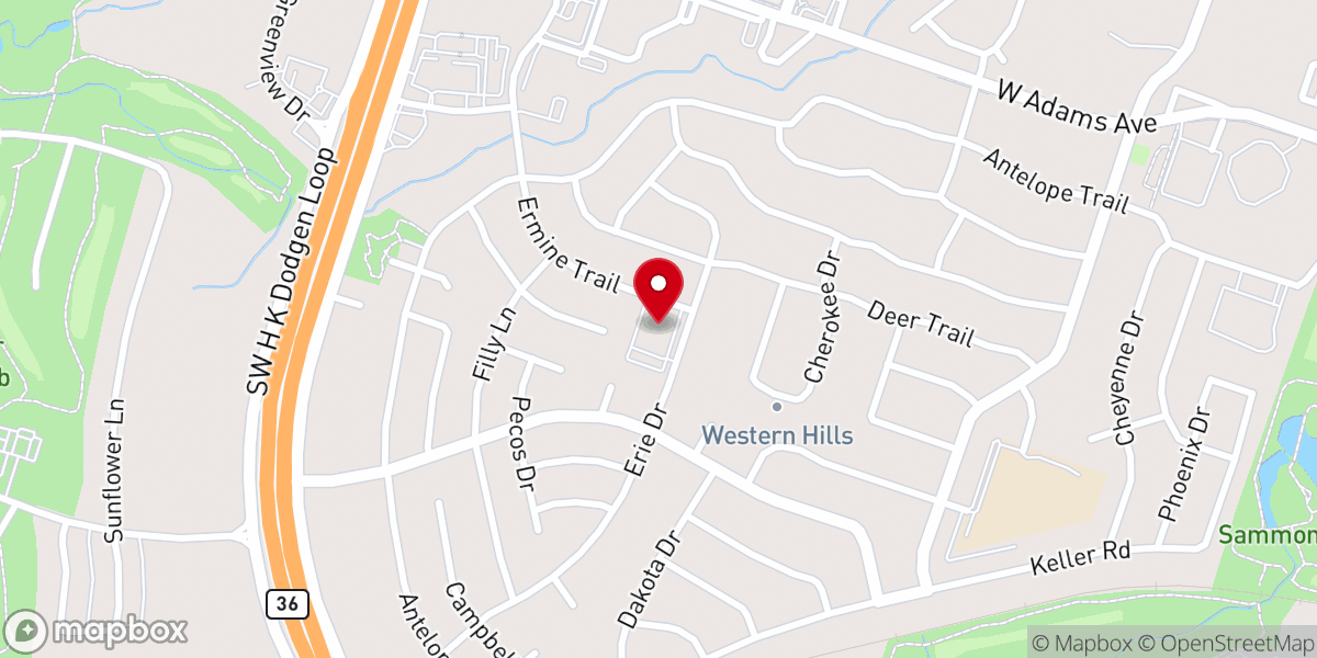 Map showing location of The Church of Jesus Christ of Latter-day Saints