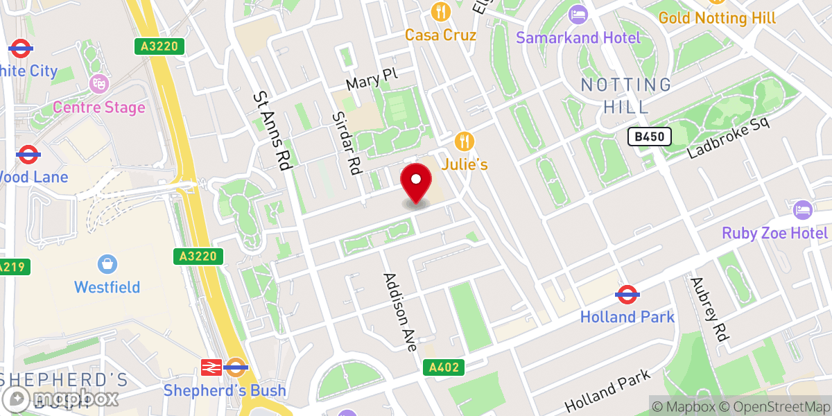 Map showing location of Islamic Universal Association