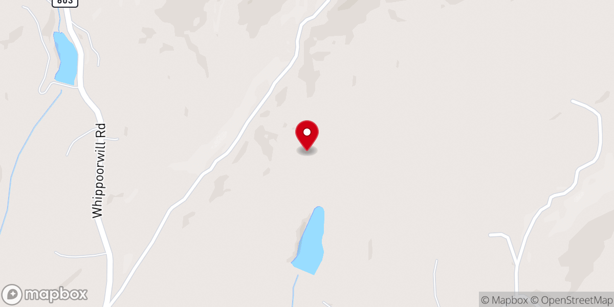 Map showing location of Camp Shenandoah Springs Inc