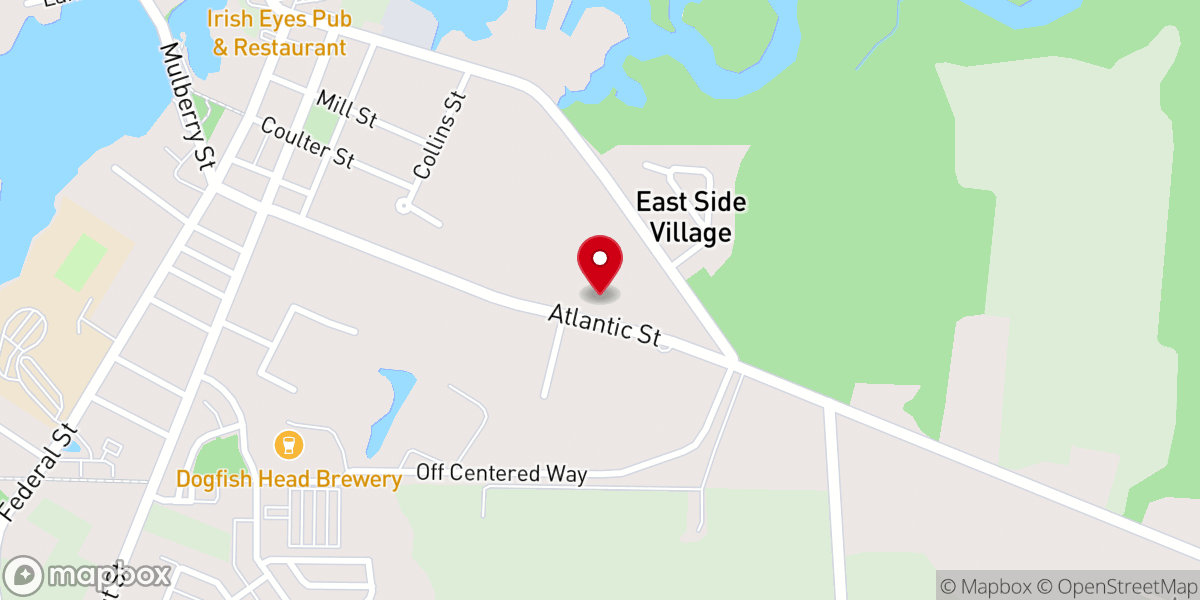 Map showing location of Solid Rock Holiness Church