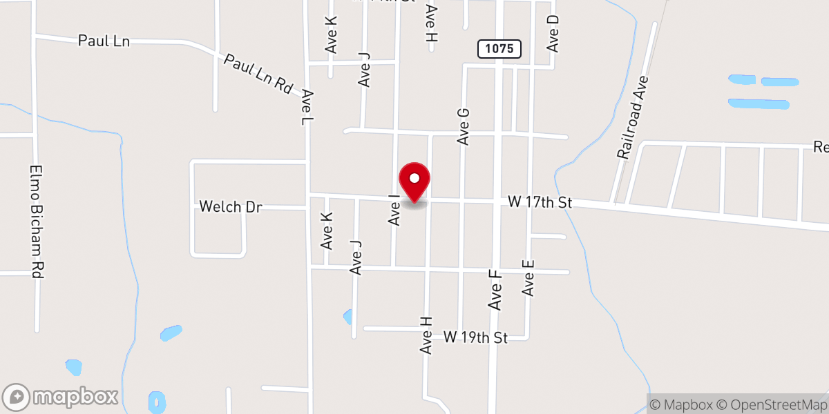 Map showing location of Church of God
