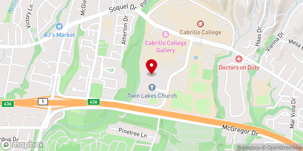 Map showing location of 7000 Building