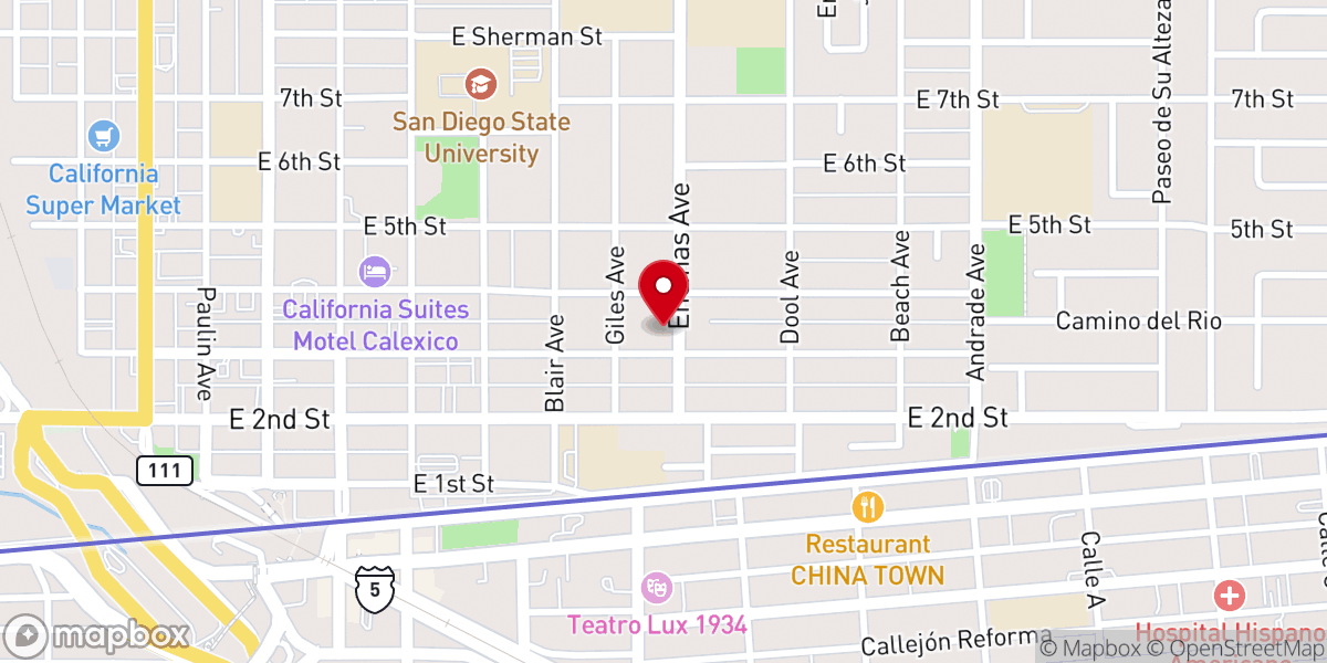 Map showing location of Comunidad De Vida