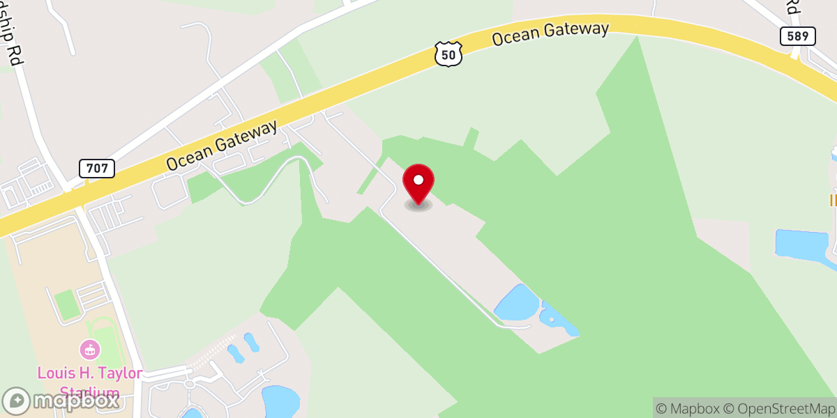 Map showing location of Coastal Community Church