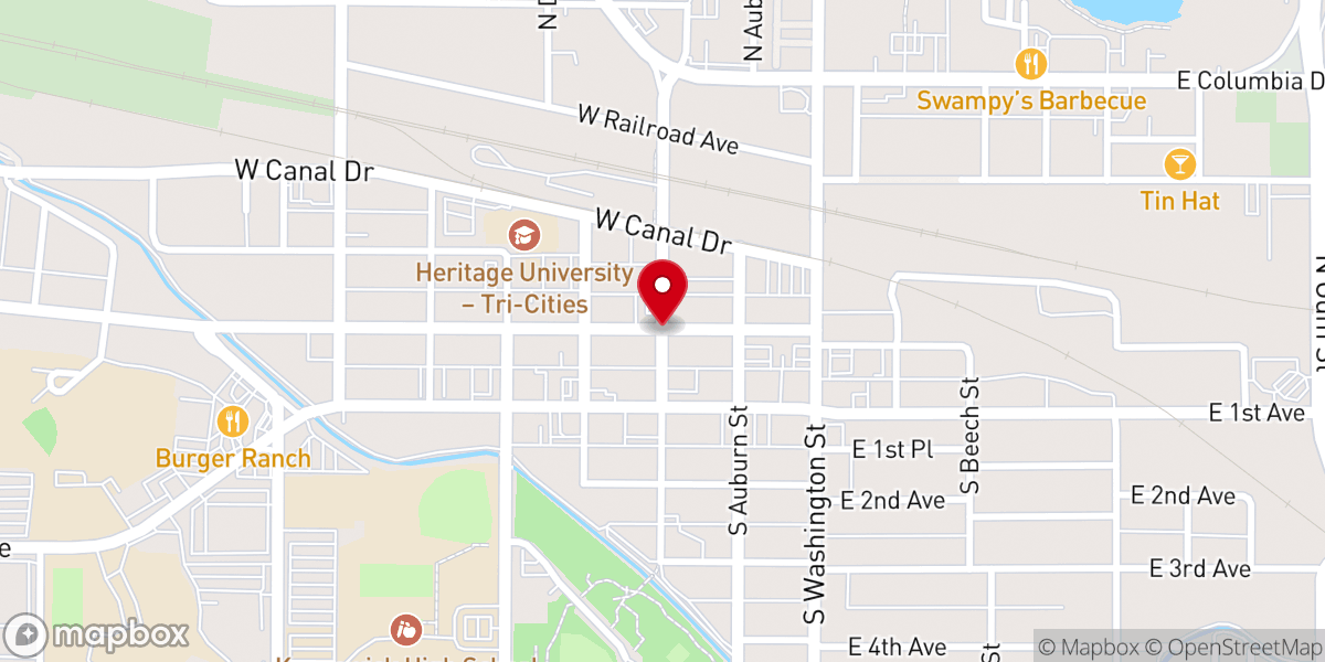 Map showing location of A Missionarys Rest