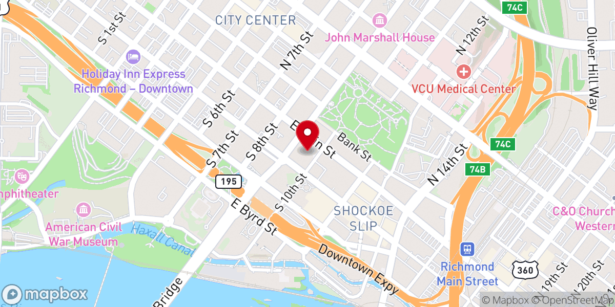 Map showing location of Wisdom Works