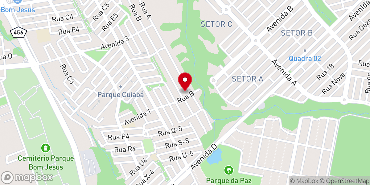Map showing location of Igreja Ev. Pentecostal O Senhor é a Nossa Justiça