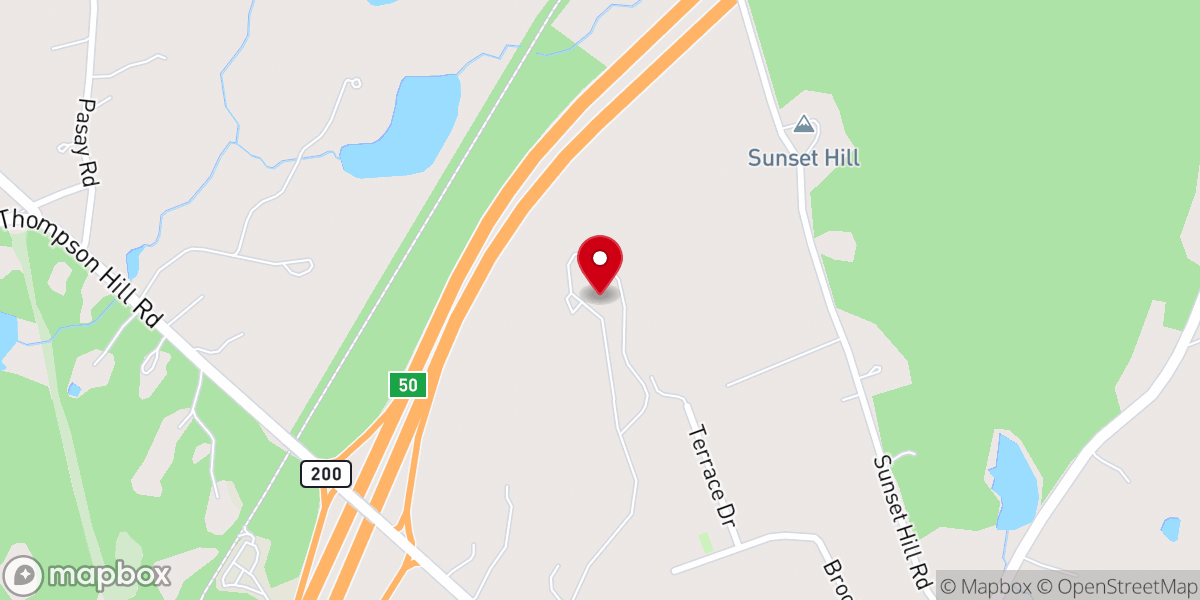 Map showing location of Lord Thompson Manor