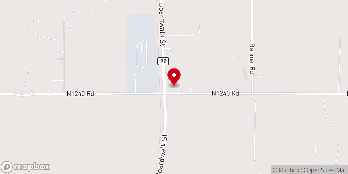 Map showing location of Sharon Evangel Pentecostal Church