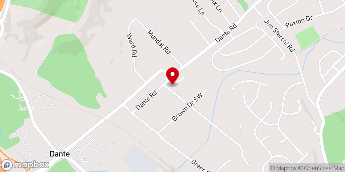Map showing location of Endeavor Church Inc